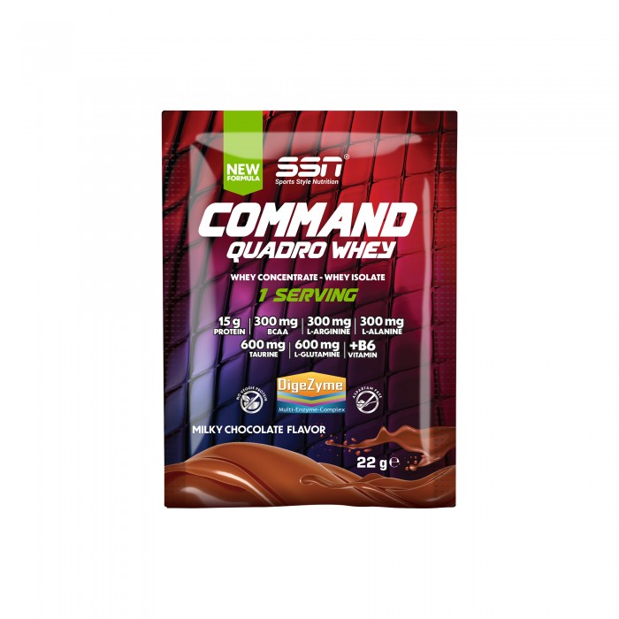 SSN Command Quadro Whey 22 Gr. Tek Sachets - SSN0070
